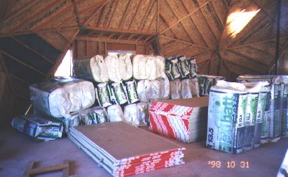 Insulation in the dome